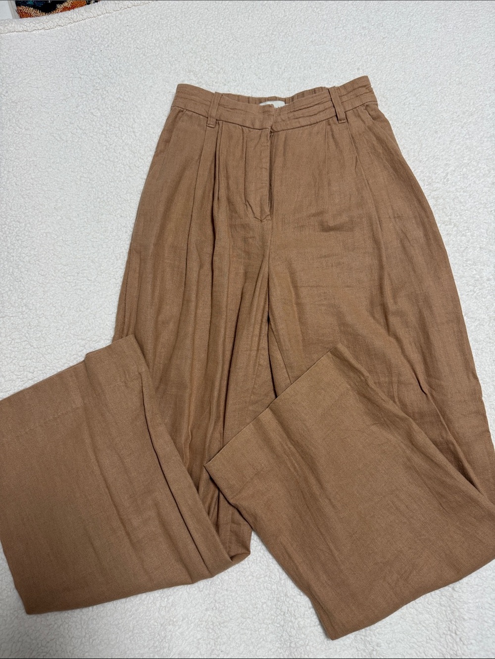 Abercrombie & Fitch Linen Blend Trousers